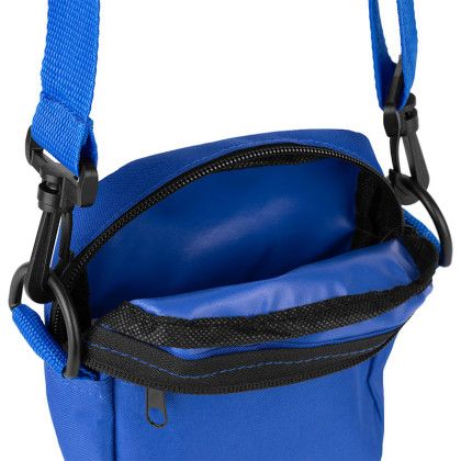 Custom Classic Promotion Sling Bag - Blue - Open