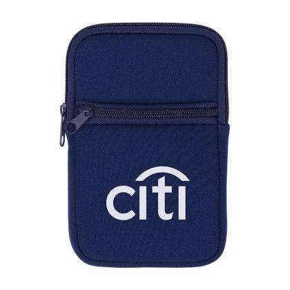 Custom TumblerMate Two Zipper Pocket Pouch