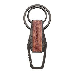 Custom Silverlake Wood Key Chain - Front Custom Silverlake Wood Key Chain - Front