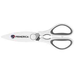 Custom Kitchen Scissors with Magnetic Holder with Logo