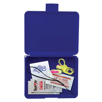 Custom MicroHalt Race Kit - Blue - Open