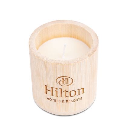 Custom SootheScents Grande Soy Candle in a Glass Jar - Top