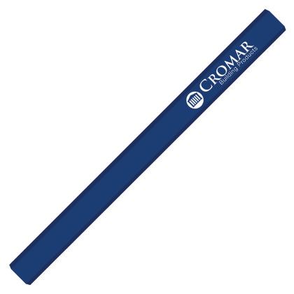 Custom Matte Carpenter Pencil - Dark Blue
