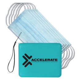 Custom MicroHalt Kit with Disposable Masks - Teal