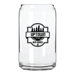 Custom Logo 16 oz. Beer Can Glass - USA