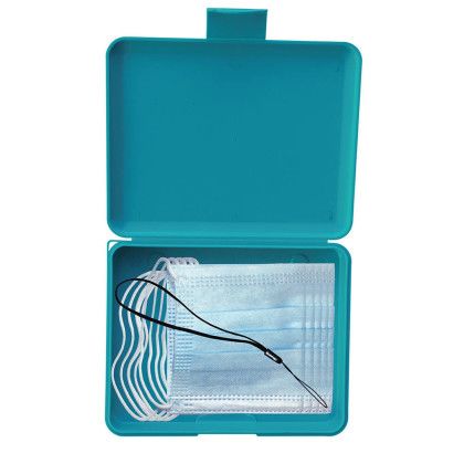 Custom MicroHalt Kit with Disposable Masks - Teal - Open