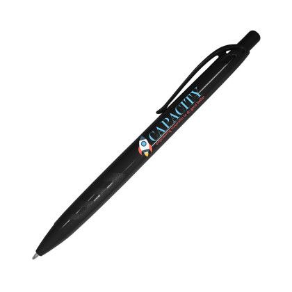 Custom Recycled Paragon Pen - Black 