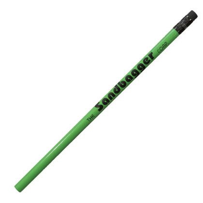 Custom Fluorescent Pencil - Neon Green