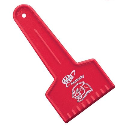 Custom Small Ice Scraper - Red