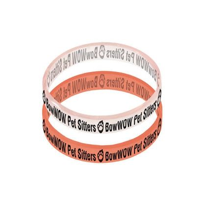 Custom Sun Fun Bracelet - Frosted to Orange Custom Sun Fun Bracelet - Frosted to Orange