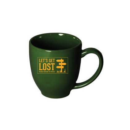 Custom 16 oz. Bistro Mug - Green