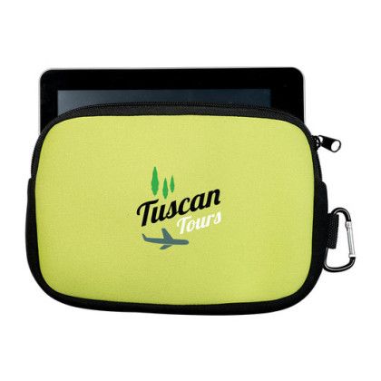 Neoprene Accessory Pouch - Lime Green Neoprene Accessory Pouch - Lime Green