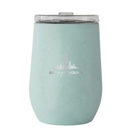 Custom Vinglace 10 oz. Stemless Wine Tumbler, Engraved - Sea Glass