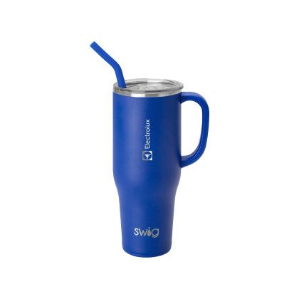 Custom Swig 40 oz. Mega Mug, Premium Laser Engraved - Royal Blue