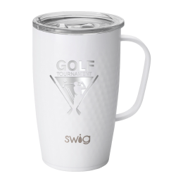 Custom Swig 18 oz. Golf Partee Mug, Premium Laser Engraved