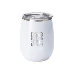 Custom Swig 12 oz. Shimmer Stemless Wine Cup, Premium Laser Engraved