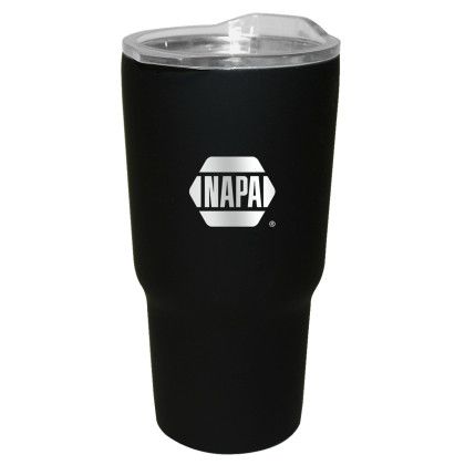 Custom Halcyon 20 oz. Tumbler, Premium Laser Engraved - Black
