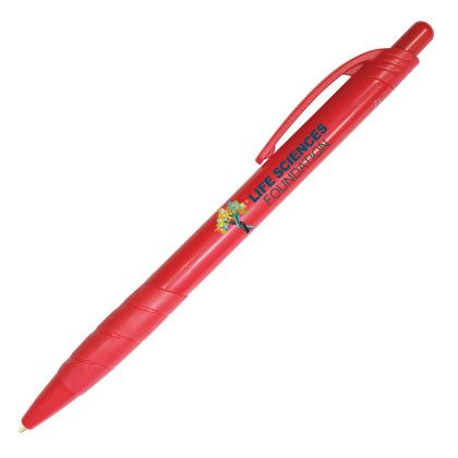 Custom Recycled Merit Pen, Full Color Digital - Red