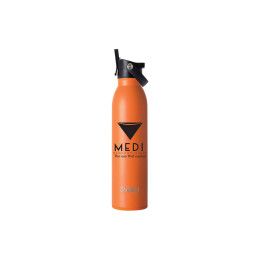 Custom Swig 20 oz. Matte Bottle with Flip and Sip Lid - Matte Orange