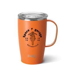 Custom Swig 18 oz. Insulated Matte Mug - Matte Orange