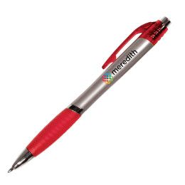 Custom Ventura Grip Pen, Full Color Digital - Red