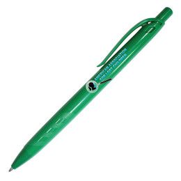 Custom Recycled Paragon Pen, Full Color Digital - Dark Green