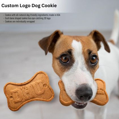 Custom Dog Biscuits With Logo