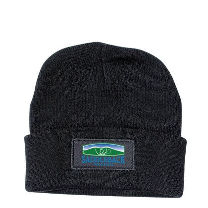 Custom Knit Hat, Full Color Digital - Black