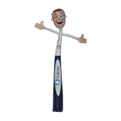 Health Care Prof. Bend-A-Pen - Male, Full Color Digital