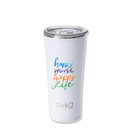 Custom Swig 22 oz. Shimmer Tumbler, Full Color Digital 