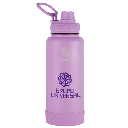 Custom Takeya 32 oz. Actives with Spout Lid - Lilac