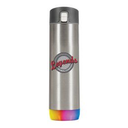 Custom HidrateSpark 21 oz. PRO with Chug Lid, Full Color Digital - Stainless Steel
