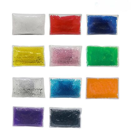 Custom Mini Rectangle Gel Beads Hot/Cold Pack