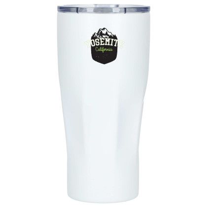 Custom Mega Victor Recycled Vacuum Insulated Tumbler 30oz - White