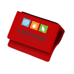 Custom Privacy Cover with Screen Cleaner, Full Color Digital - Red