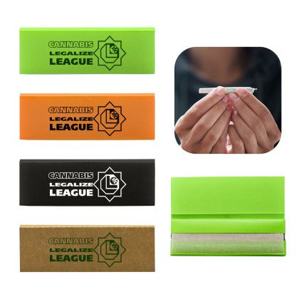 40 pk Booklet of 1 1/4" Hemp Rolling Pape