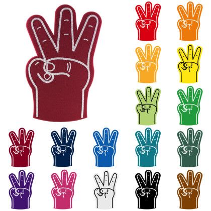 Spirit 17 in. 3-Finger Foam Hand