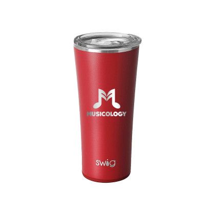 Custom Swig 22 oz. Matte Tumbler, Premium Laser Engraved - Matte Crimson Red Custom Swig 22 oz. Matte Tumbler, Premium Laser Engraved - Matte Crimson Red