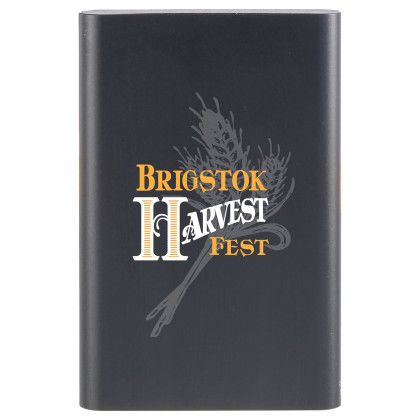 Custom UL Listed Exo Recycled Aluminum 5000 mAh Power Bank