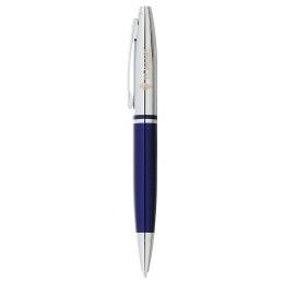Custom Cross Calais Chrome Blue Ballpoint