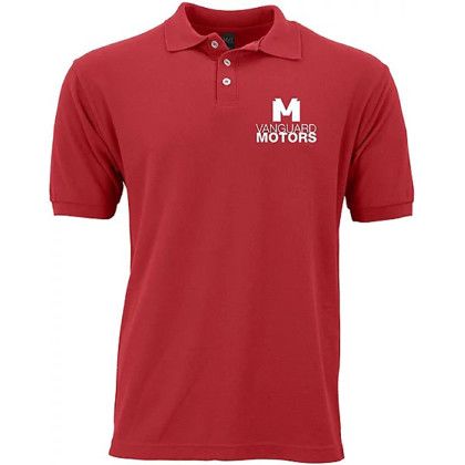 Custom M&O Men's Soft Touch Polo Screened - Bright Red Custom M&O Men's Soft Touch Polo Screened - Bright Red