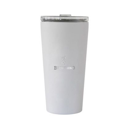 Custom Vinglace 14 oz. Tumbler, Engraved - White