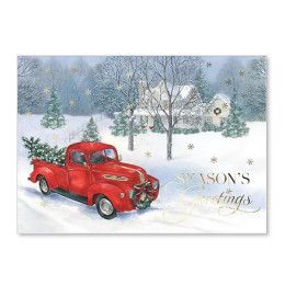 Custom Old Fashioned Christmas Card
