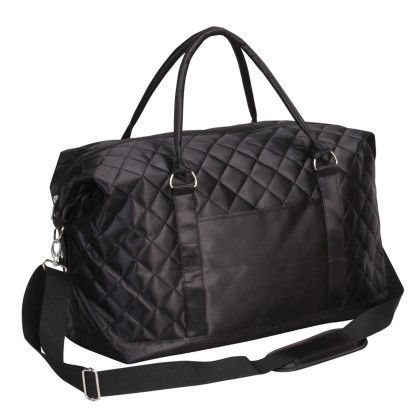 Custom Savvy Weekend Duffle - Black