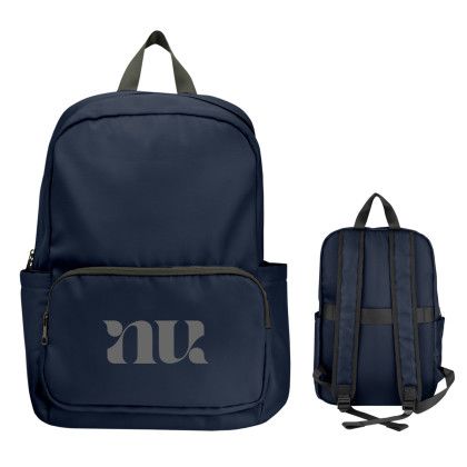 Custom Anywhere RPET Backpack - Navy