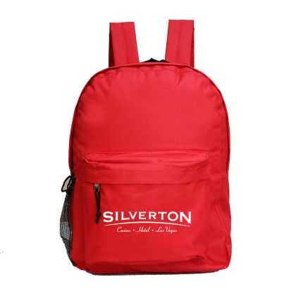 Custom Economy School Backpack - Red