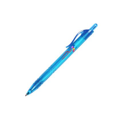 Custom Revive Click Pen, Full Color Digital - Light Blue