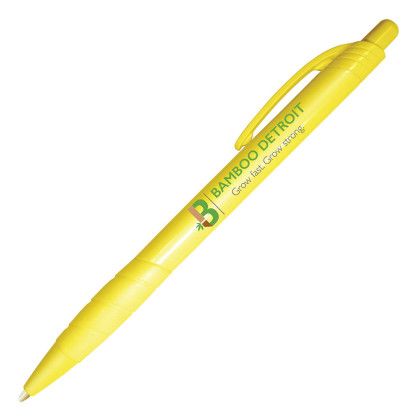 Custom Recycled Merit Pen, Full Color Digital - Yellow