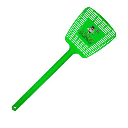 Custom MicroHalt Mega Fly Swatter, Full Color Digital - Neon Green