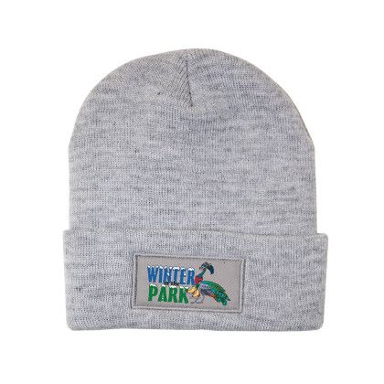Custom Knit Hat, Full Color Digital - Gray